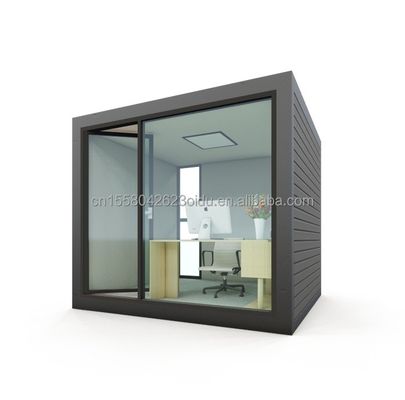 진열제철 정면 튜브 10ft 현대 목재 철강 구조 상업용 공간 사무실