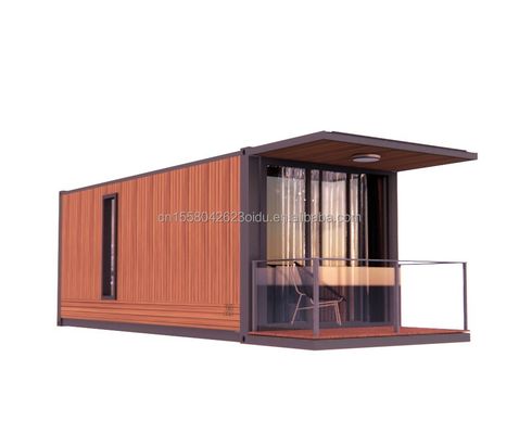 숙소 접는 맞춤형 색상 컨테이너 하우스를 갖춘 전조 주택