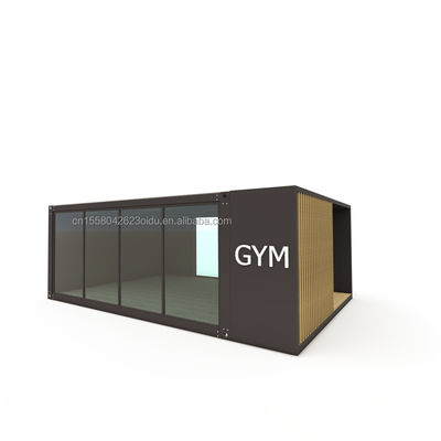 20ft 델럭스 전조실 전조 컨테이너 빌라 벽 50/75/100mm 파동 샌드위치 패널