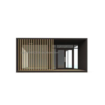 20ft 델럭스 전조실 전조 컨테이너 빌라 벽 50/75/100mm 파동 샌드위치 패널