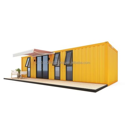 진열제철 정면 튜브 주요 구조 야외 현대제철 모듈식 확장 가능한 20ft/40ft 휴대용 컨테이너 하우스