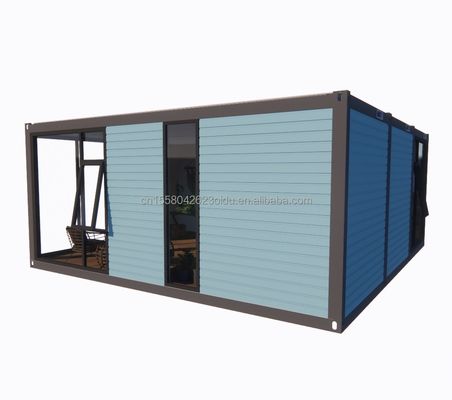 20ft 빠른 건설 프리팩트 호텔 하우스 모듈형 접기 컨테이너 하우스 캠핑 및 접기 수 있는 정원