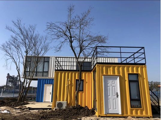 20ft 빠른 건설 프리팩트 호텔 하우스 모듈형 접기 컨테이너 하우스 캠핑 및 접기 수 있는 정원