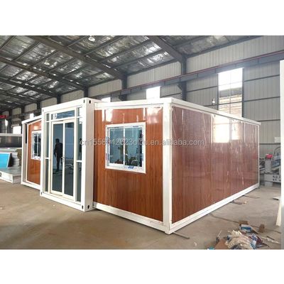 알루미늄 합금 창문 현대 디자인 40ft 20ft 이동식 전공 컨테이너 하우스 확장 가능 및 접이식 철강 야외용