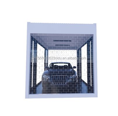 크리스탈 글래스 상점 디자인 20ft 이동식 전조 주택은 진료 철강 구부러기 180g 및 알루미늄 합금 창문