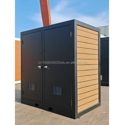 벽 50/75/100mm 파동 샌드위치 패널 20ft 또는 40ft 집 또는 아파트 욕실 화장실