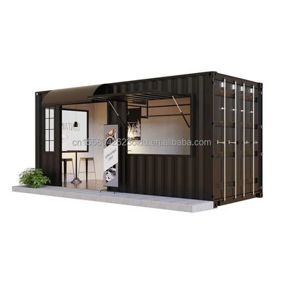사전 제조 샌드위치 패널 컨테이너 레스토랑 20ft 40ft 모듈형 집 주택