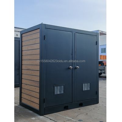 벽 50/75/100mm 파동 샌드위치 패널 20ft 또는 40ft 집 또는 아파트 욕실 화장실