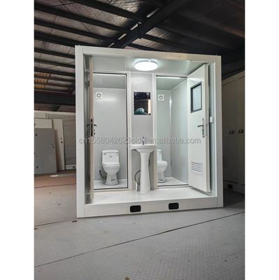 벽 50/75/100mm 파동 샌드위치 패널 20ft 또는 40ft 집 또는 아파트 욕실 화장실