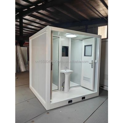 벽 50/75/100mm 파동 샌드위치 패널 20ft 또는 40ft 집 또는 아파트 욕실 화장실