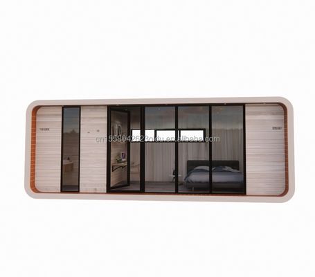 수정된 운송 컨테이너 20ft 고급 프리팩트 목조건축 주택 부엌 욕실 및 컨테이너 룸 빠른 설치
