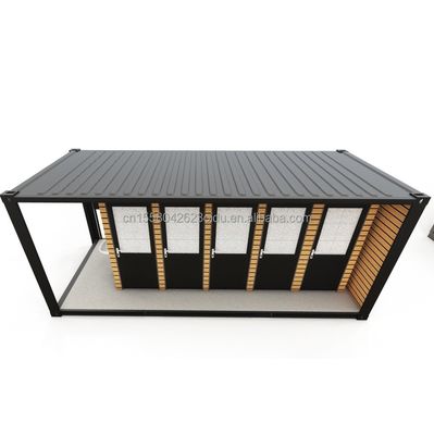 진열 철강 구부리 180g 프로 제조 현대 외관 집-철강 및 샌드위치 패널 수정 운송 컨테이너 화장실 컨테이너