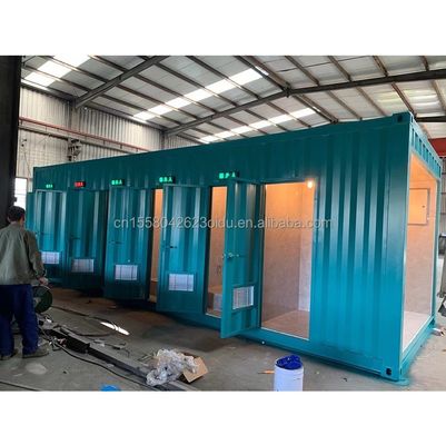 40ft 컨테이너 정원 현대적인 위생 시스템을 갖춘 공공 남성 및 여성 화장실