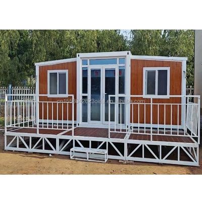 현대 20ft 전공 호주 접이식 이동 주택 3D 모델 / CAD 도면과 함께 모듈 확장 가능한 컨테이너 하우스