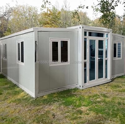 현대 20ft 전공 호주 접이식 이동 주택 3D 모델 / CAD 도면과 함께 모듈 확장 가능한 컨테이너 하우스