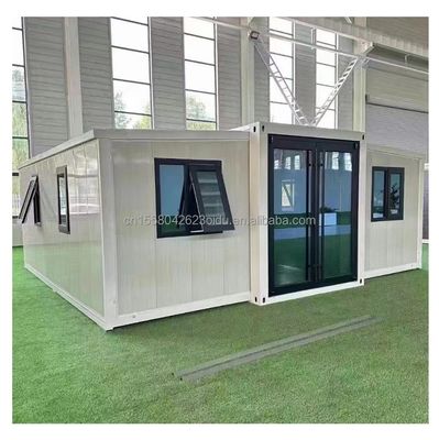 현대적인 디자인 40ft 접는 확장 가능한 평면 전공 컨테이너 하우스 좋은 가격과 알루미늄 합금 창문