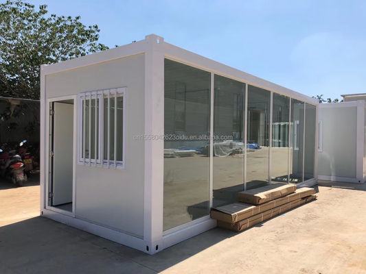 알루미늄 합금 창문과 함께 20ft 또는 40ft 고급 사전 제조 컨테이너 방