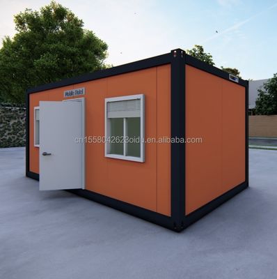 저렴한 20ft/40ft 벽 50/75/100mm 웨이브 샌드위치 패널 현대 가정 거주용 사전 제조 컨테이너 룸