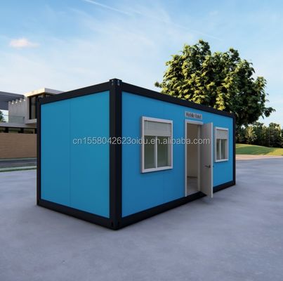 저렴한 20ft/40ft 벽 50/75/100mm 웨이브 샌드위치 패널 현대 가정 거주용 사전 제조 컨테이너 룸