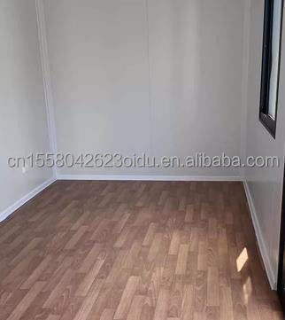 호텔 컨테이너 하우스 급속한 가족 건립을 위한 평면 패키지 강철 프레임 밸브링 굽기 180g 럭셔리 목조건물