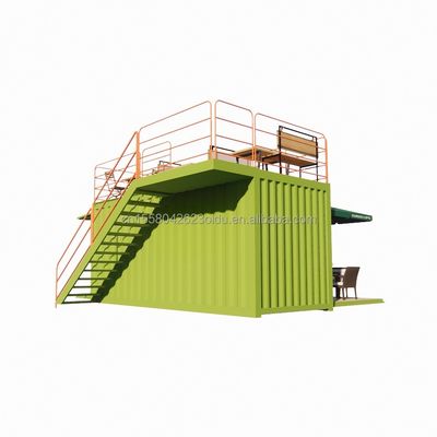 20ft 럭셔리 컨테이너 룸 커피숍 경비실 사무실 바와 가족 바 제작자