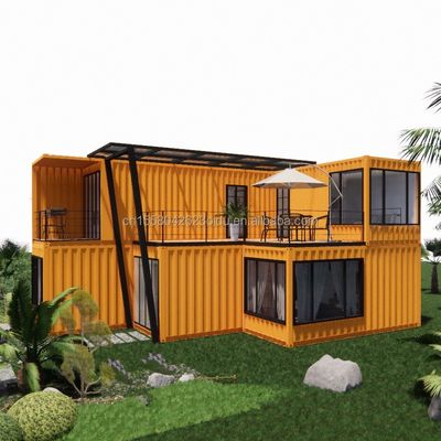 20ft Prefabricated Container House for Hotel by Manufacturers 현대 디자인 빌라 가족 거주 빌라