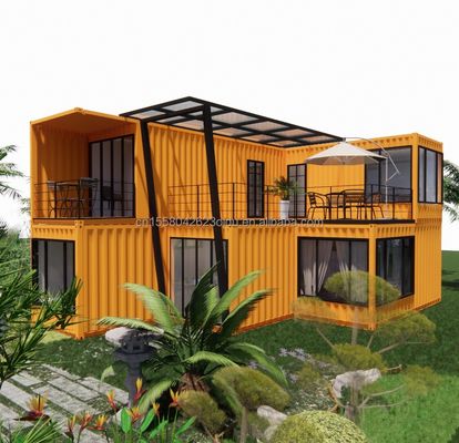 20ft Prefabricated Container House for Hotel by Manufacturers 현대 디자인 빌라 가족 거주 빌라